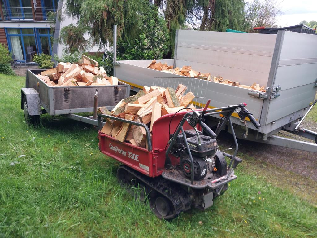 Frisches Brennholz Buche, Eiche, Esche, Birke usw. – regional & nachhaltig jetzt vorbestellen! 🔥
