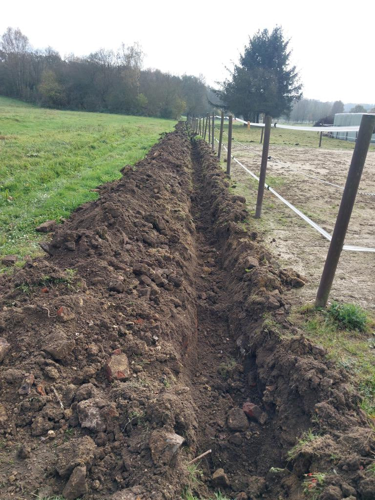 Excavation work