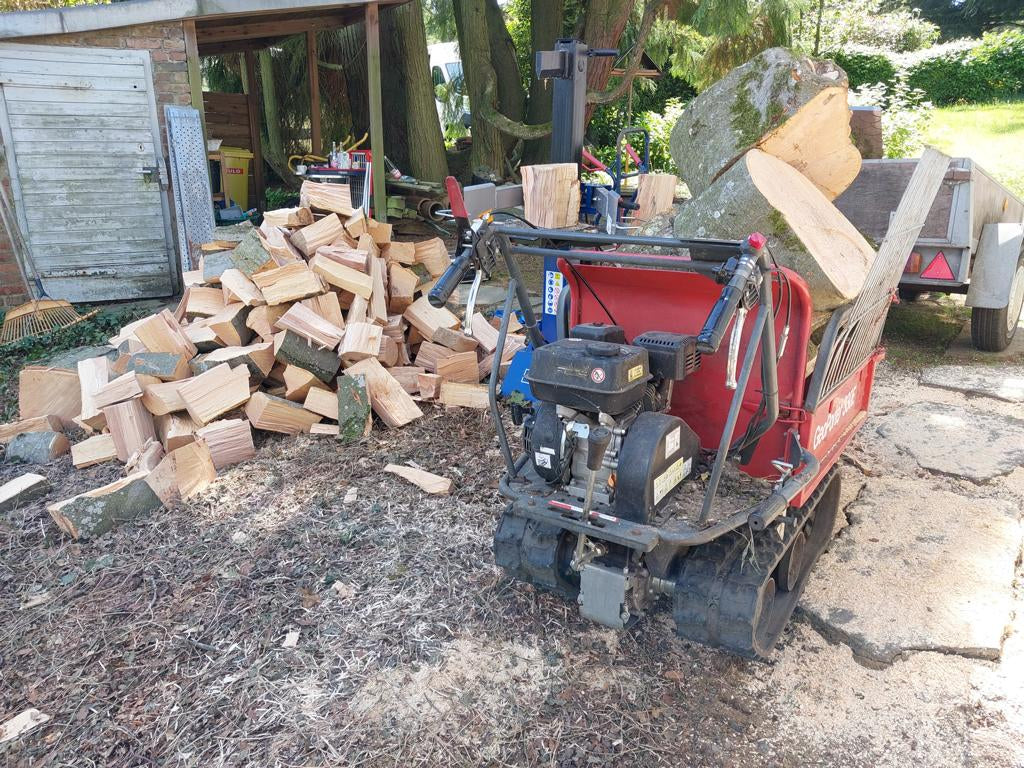 Produktion Brennholz