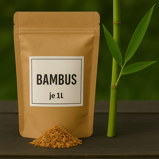 Bambus Räucherholz 1l Premium Körnung 0-3mm
