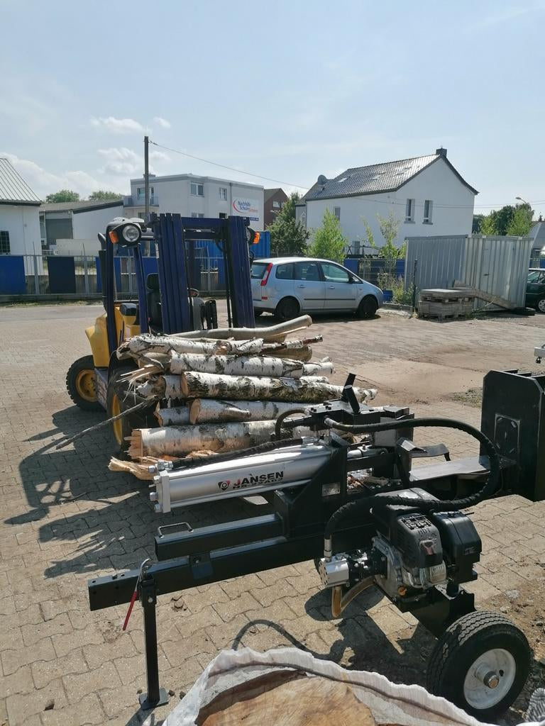 Produktion Brennholz
