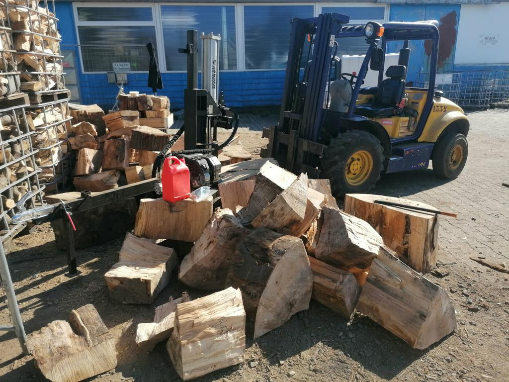 Produktion Brennholz