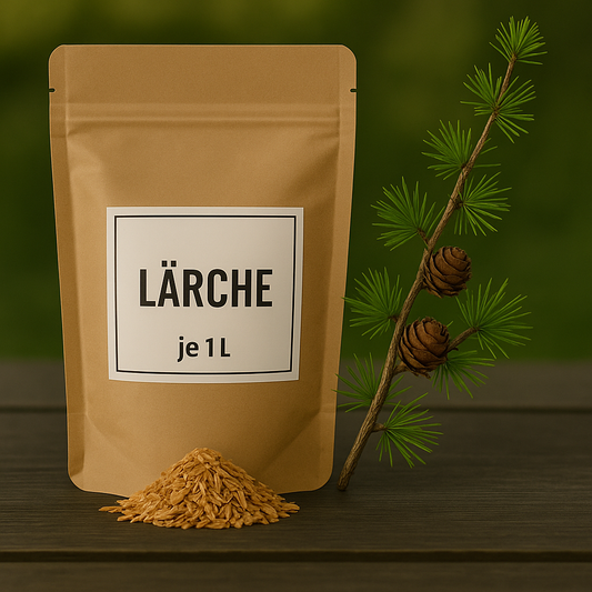 Lärche Räucherholz 1l Premium Körnung 0-3mm