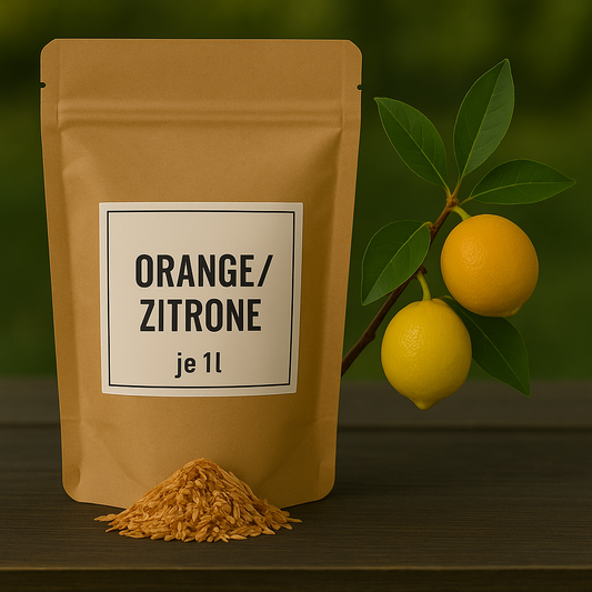 Zitrone / Orange Räucherholz 1l Premium Körnung 0-3mm