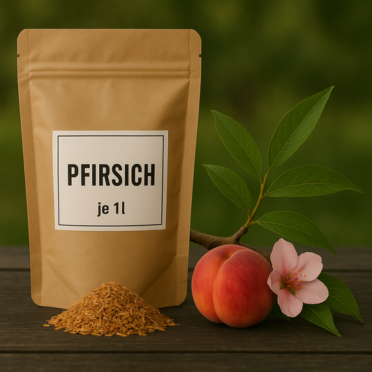 Pfirsisch Räucherholz 1l Premium Körnung 0-3mm