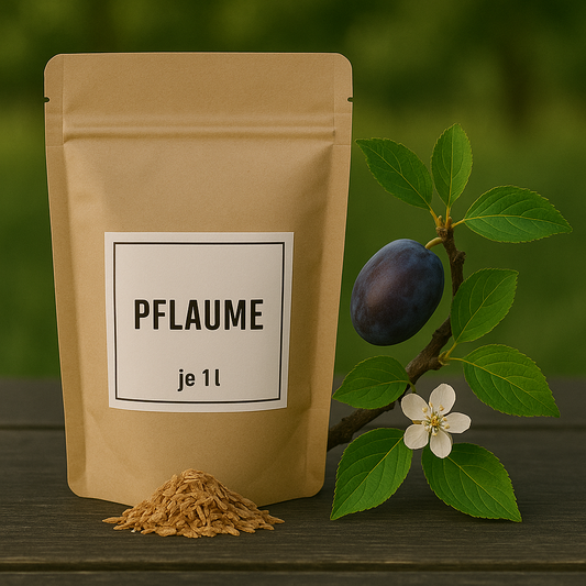 Pflaume Räucherholz 1l Premium Körnung 0-3mm