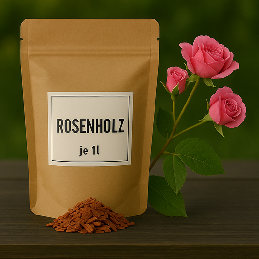 Rosenholz Räucherholz 1l Premium Körnung 0-3mm